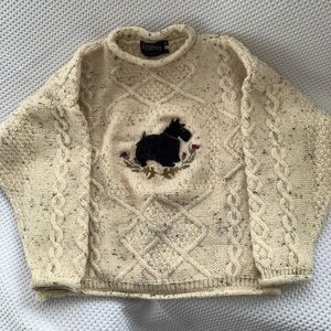 Vintage Acorn wool sweater, made in Great Britain